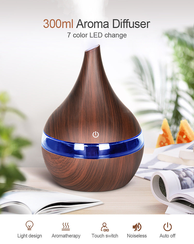 LED Essential Oil Diffuser – Aromatherapy & Mood Lighting