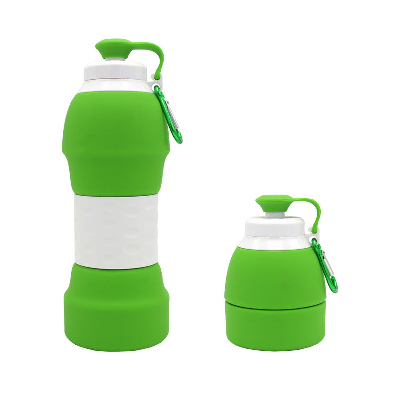 Collapsible Silicone Water Bottle – Portable & Durable