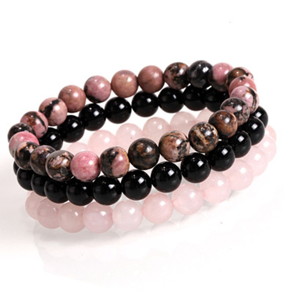 Natural Agate Buddha Bead Bracelet – Yoga & Energy Balance