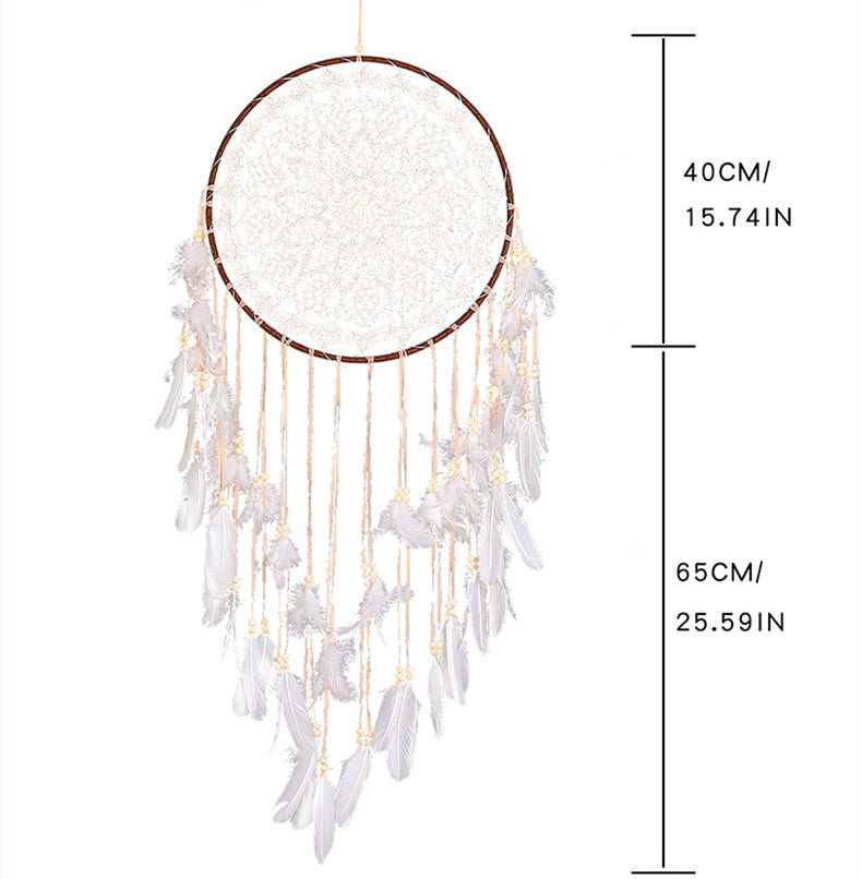 Boho Dreamcatcher Wall Hanging – Elegant Home Décor