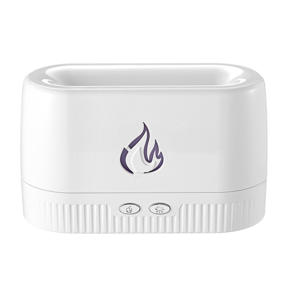 Flame Effect Aroma Diffuser – Ultrasonic Essential Oil Humidifier