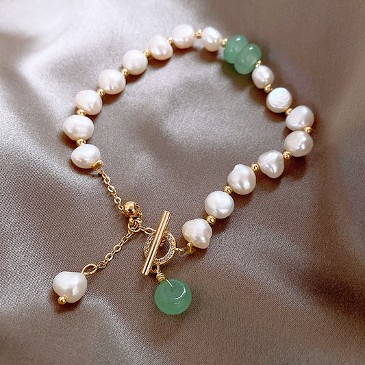 Freshwater Pearl Bracelet – Elegant & Adjustable