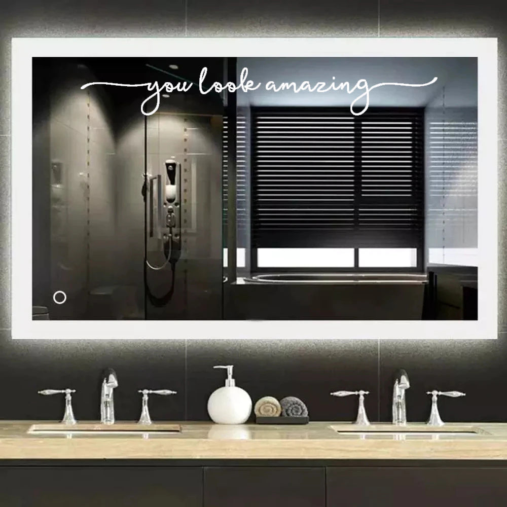 "You Look Amazing" Vinyl Wall Sticker – Motivational Décor