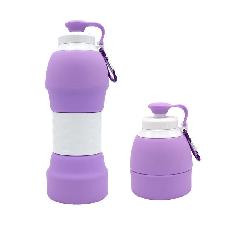 Collapsible Silicone Water Bottle – Portable & Durable