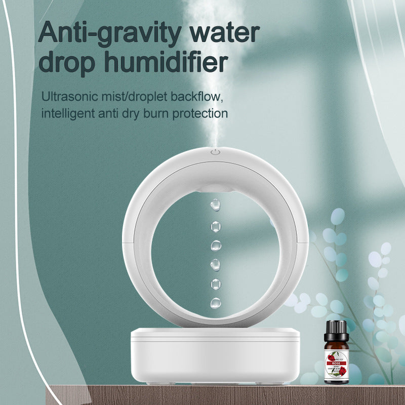 Anti-Gravity Air Humidifier – Levitating Water Drop Effect