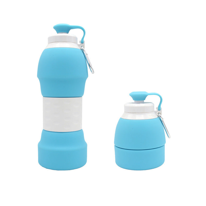 Collapsible Silicone Water Bottle – Portable & Durable