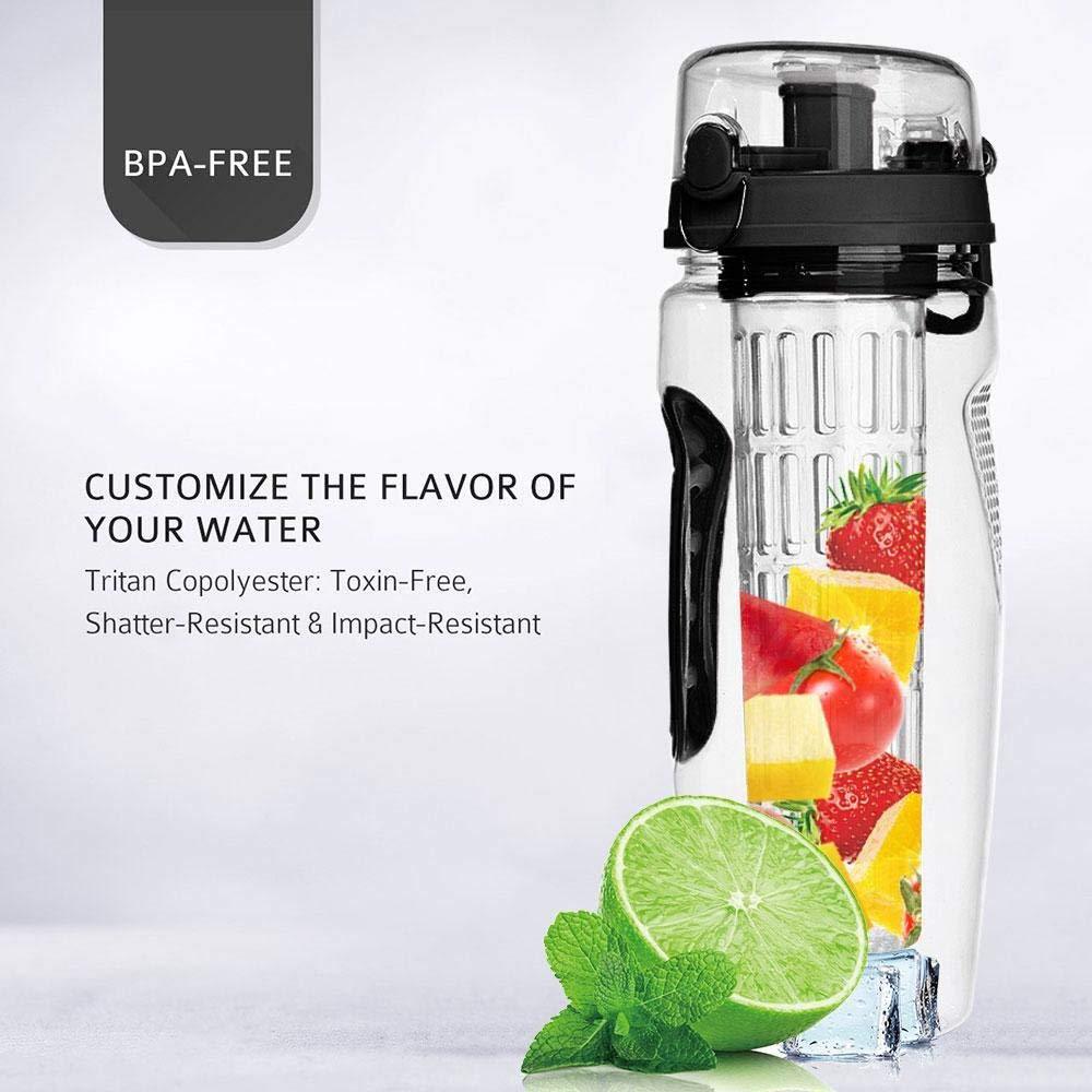 1000ml Fruit Infuser Water Bottle – Hydrate with Flavor