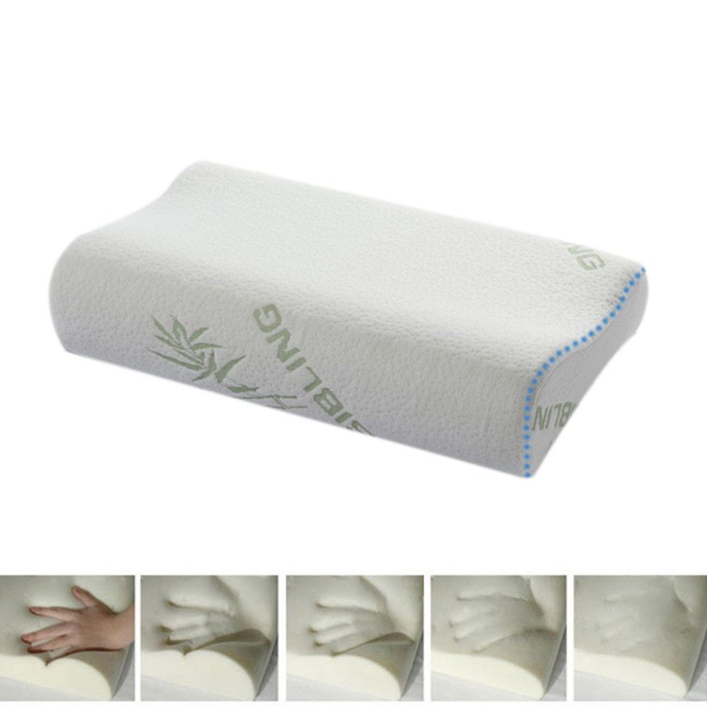 Bamboo Memory Foam Cervical Pillow