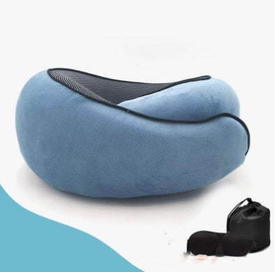 Memory Foam Travel Neck Pillow 