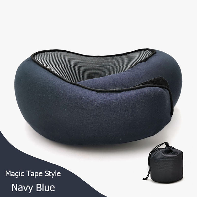 Memory Foam Travel Neck Pillow 